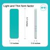 Hesond Pillow Speaker Light and Thin Bone Conduction Stereo Bluetooth Wireless Music Sleep Headphones Portable White Noise Machine for Side Sleepers Compatible with iOS/Android/Windows (Blue) view 2