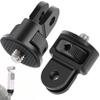 Aluminum Alloy Tripod Adapter,2pcs -20 Conversion for Tripod Mount Adapter,Compatible with GoPro Action Camera / Insta360 / DJI OSMO/Series Action Camera and Other Standard 1/4 inch Accessories view 1