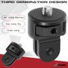 Aluminum Alloy Tripod Adapter,2pcs -20 Conversion for Tripod Mount Adapter,Compatible with GoPro Action Camera / Insta360 / DJI OSMO/Series Action Camera and Other Standard 1/4 inch Accessories view 4