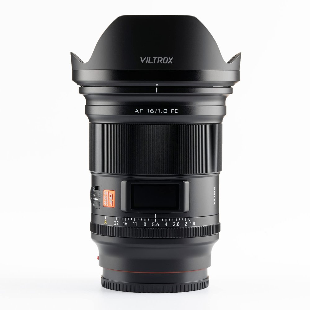 Viltrox AF 16mm F1.8 Full Frame Autofocus Camera Lens Built-in LCD Screen Compatible with Sony E-Mount Mirrorless Cameras a7 a7II a7III a7R a7RII a7RIII a7RIV a7S a7SII a9 a7C (16mm f/1.8)