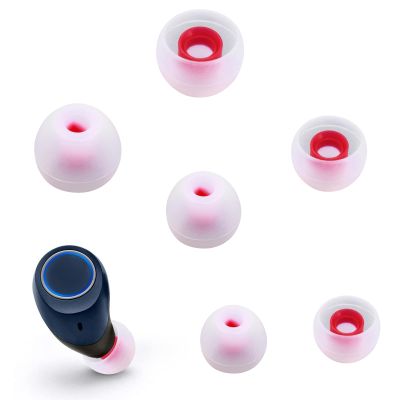 3 Pairs Replacement Silicone Eartips for JBL TUNE120, T125, T120 TWS Earbuds Soft Ear Gels for a Comfortable and Secure Fit