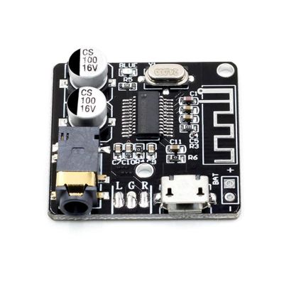 2X Bluetooth Audio Receiver Board, Bluetooth 5.0 Amplifier Module Car Speaker Amplifier for DIY Part Accessories