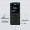 8G MP3 Player with Bluetooth,1.8 Inch Screen Ultra Slim Music Player with Video Play,Noise Reduction Lossless Portable MP4 Player with Translation Dictionary (Blue) view 3