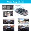 Dash Cam, 3 Lens 1080P Car Driving Recorder with Night Vision Loop Recording G Sensor Emergency Saving, 2in LCD Screen 170 Degree Angle, Multifunctional Car Camera view 4