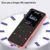 8G MP3 Player with Bluetooth,1.8 Inch Screen Ultra Slim Music Player with Video Play,Noise Reduction Lossless Portable MP4 Player with Translation Dictionary () view 2