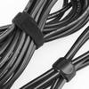 150PCS Reusable Fastener Straps - 6 Inch Cable Management Ties, Adjustable Hook & Loop Organizer Straps for Home, Office and Data Centers (Black) view 2