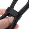 150PCS Reusable Fastener Straps - 6 Inch Cable Management Ties, Adjustable Hook & Loop Organizer Straps for Home, Office and Data Centers (Black) view 3