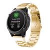 BEFIA Smart Watch Metal Band For Garmin Fenix 6X 6 Pro 7 7X 5X 5 Bracelet 20 22 26mm Wristbands Straps Stainless Steel Fenix 7S 6S 5S (Color : Rose gold, Size : 22mm Fenix 7-Epix) view 3