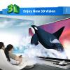 ciciglow 3D Glasses, Universal Active Shutter Type 3D Glasses, DLP Link 3D Projector 3D Glasses HD Lens view 2