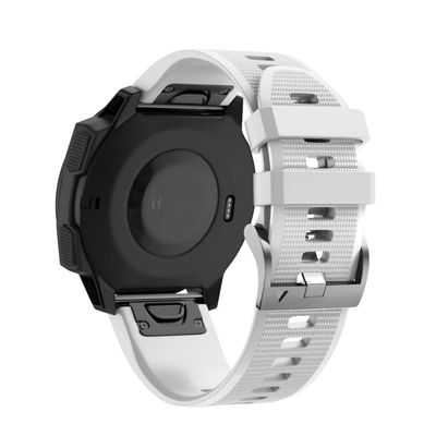 CYSUE SMART WATCH Silicone Bracelets for Garmin Fenix 7X 7 6X 6 5X 5 3HR Descent G1 COROS VERTIX 2 Quick Release Easyfit Band Strap (Color : T, Size : For Fenix 5 Plus 6 Pro)