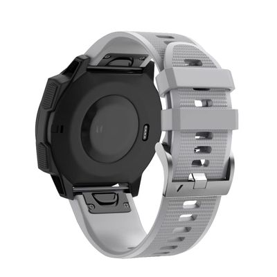 CYSUE SMART WATCH Silicone Bracelets for Garmin Fenix 7X 7 6X 6 5X 5 3HR Descent G1 COROS VERTIX 2 Quick Release Easyfit Band Strap (Color : R, Size : For Vertix)