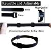 50pcs 4 Inch Cable Ties for Charging Cords, Wire Ties, Cord Ties, Cable Straps, Reusable, Adjustable, Heavy Duty, Self-Locking, Black view 3