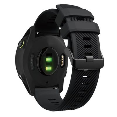 BUDAY 22mm Silicone Bracelet For Garmin Venu 2 Vivoactive 4 Smart Watch Band Forerunner 745 Strap Wrist Band (Color : D, Size : Universal 22mm Width)