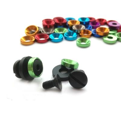 Colorful Chicago Screws Stainless Steel 304 Holster Fastener for Leather/Kydex Holsters/Clips and Knife Sheaths (Spring Green, 12 Pack)