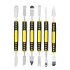 SEALFO 6PCS Metal Crowbar Prying Opening Repair Tool Kit for Mobile Phone Notebook Dual Heads Metal Home Hand Tools Sets view 1