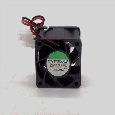 DC26V 3.3W PMD2404PQB1-A 4028 4cm 2-Wire Inverter Cooling Fan