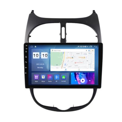 Android 12 Car Audio for KIA Rio2 2005-2011 9 Inch Touchscreen Car Navigation Receiver, with Fm/GPS Navi/USB/Bluetooth Hands-Free, Car Stereo