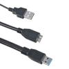 J-ZMQER 50cm USB 3.0 Y Power Data Cable Cord Lead Compatible with Seagate External Hard Drive Disk view 1