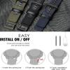 Olytop 2 Pack 22mm Rugged Watch Bands for Garmin Instinct / Instinct 2 Solar, Military Fabric Sports Wristband Replacement Watch Strap Men Women for Garmin Instinct 2 Tactical/Esports/Tide, 2 view 4