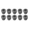 Rebower Cable Snap Bushing Snap in Cable Hose Bushing, [for Fixing and Preventing Cable] - Plastic / 10mm/ 20Pcs view 1