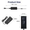 HISPD 120W AC/DC Adapter for Series 5 DP500A2D-A02UK 21.5" All-in-one PC Power view 3
