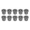 Rebower 200Pcs Cable Snap Bushing Snap in Cable Hose Bushing Plastic 8mm view 1