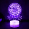 Jinnwell 3D Buddha Night Light Lamp Illusion 16 Color Changing Remote Table Desk Decoration Lamps Acrylic Flat ABS Base USB Cable Birthday Gift Toys view 3