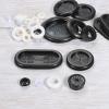 Rebower 50Pcs Cable Snap Bushing Snap in Cable Hose Bushing Plastic 10mm view 4