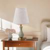 Dilwe Fabric Small Lampshade E14 Meson Lampshade Linen Cloth Lamp Shade for Candle Chandelier Hotel KTV Decor view 3