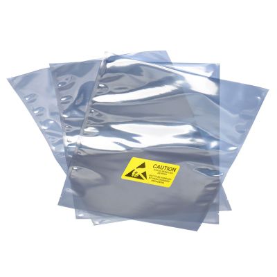 Rebower Anti Static Bags ESD Shielding Bags Reusable with Labels, [for Electronic Device GPU Hard Drive SSD HDD Motherboard] - 10x16inch/10pcs