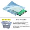 Rebower Anti Static Bags ESD Shielding Bags Reusable with Labels, [for Electronic Device GPU Hard Drive SSD HDD Motherboard] - 10x16inch/10pcs view 3