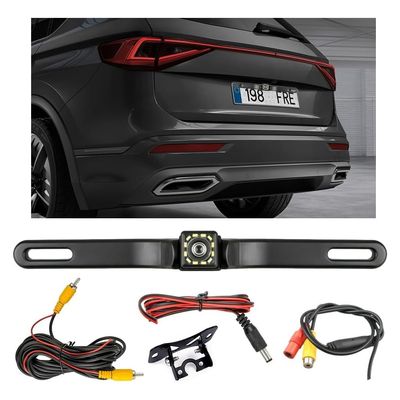 Backup Camera for Car,Ultra HD Reverse Camera with 12 Led,150Wide View Angel Car Rear Camera,Universal Car Essentials for Avoiding Blind Spots in Reverse (12 Lights)
