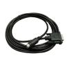 Smart700-FX for Touch Screen Smart700, Smart700IE, Connection FX Full Series PLC Communication Cable (Black 2m) view 1