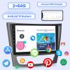 Car Radio for Mercedes Benz E Class W211 E200 CLS W219 2002-2009, [2G+64G] 9 inch Android 13 Touch Screen Car Stereo, Carplay/Android Auto/Bluetooth/WiFi +AHD Backup Camera+MIC view 3
