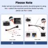 [2G+64G] Car Radio for Mercedes Benz Smart Fortwo 2005-2010, 9 inch Android 13 Touch Screen Stereo, Carplay/Android Auto/WiFi/1080P/SWC/Bluetooth/Mirror Link+AHD Backup Camera+MIC view 3