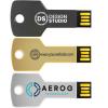 [128MB-500pcs] Custom Key Shaped USB Flash Drive 128MB 500 Pack Bulk USB Drives with Personalized Logo Customized Thumb Drive Bulk Imprint Memory Sticks with Brand Name view 3