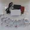 10 Port Smartphone Anti-Theft Alarm System Acrylic Base Charging On-Site Alarm US Plug (Android Anti-Line) view 2