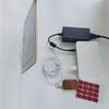 10 Port Smartphone Anti-Theft Alarm System Acrylic Base Charging On-Site Alarm US Plug (Android Anti-Line) view 4