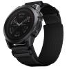 Abanen Rugged Nylon Quick Fit 22mm Watch Bands for Garmin Fenix 8 47mm / Fenix 7/6/5/ epix Pro 47mm, Adjustable Weave Ballistic Nylon Webbing Wrist Strap for Intinct 3 45mm (Black) view 3