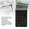 Numeric Keypad, 18 Keys Portable Number Numpad with 2.4G USB Receiver for Android Tablets, for Linux, Desktop, for for Vista, for 7, 8, 10 view 3