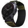 Abanen Tactical Nylon Watch Bands for Garmin Fenix 8 51mm / Enduro/Instinct 3 50mm/ epix Pro 51mm, Adjustable Rugged Weave Ballistic Nylon Webbing Wrist Strap for Fenix 7X/6X/5X,Instinct 2X (Green) view 2