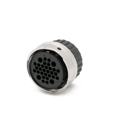 PIKETU Hengliang Store 1 Set 32 Pin Aviation Connector Electric Plug Waterproof Circular Socket with Shell Tail 192900-0072 192900-0055 192900-0344 (Color : Follow me Cheaper, Size : 1 Set)