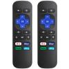 (2 Pack) Replacement Remote Control for Roku Express, for Roku Premiere, for Roku Box, for Roku Player, for Roku 1 2 3 4 -NOT for Stick or TV view 1