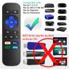 (2 Pack) Replacement Remote Control for Roku Express, for Roku Premiere, for Roku Box, for Roku Player, for Roku 1 2 3 4 -NOT for Stick or TV view 2