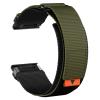 Abanen Rugged Nylon Quick Fit 22mm Watch Bands for Garmin Fenix 8 47mm / Fenix 7/6/5/ epix Pro 47mm, Adjustable Weave Ballistic Nylon Webbing Wrist Strap for Intinct 3 45mm (Green) view 1