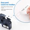 4 White + 4 Black Compatible with D1 Label Tape 12mm 0.47" Work with LabelManager 160 210D 420P PnP 220P 360D 450 210D ColorPOP, 4 Pack Black on White, 4 Pack White on Black view 3