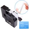 4 White + 4 Black Compatible with D1 Label Tape 12mm 0.47" Work with LabelManager 160 210D 420P PnP 220P 360D 450 210D ColorPOP, 4 Pack Black on White, 4 Pack White on Black view 4