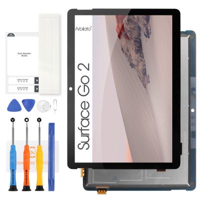 Screen for Microsoft Surface Go 2 Screen Replacement for Surface Go2 LCD Screen 1901,1926,1927 Touch Display Digitizer Assembly Repair PartsBlack