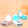 Creative Cartoon Small Desktop Fan USB Charging Small Fan Student Children Portable Fan 555-4dolphinfan+phoneholder view 1