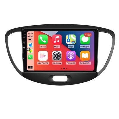 9" Car Radio Stereo for Hyundai i10 2007-2013 Dash Kit,4+64GB 8-Core Android11 GPS Navigation Multimedia Player with Car-Play Android Auto